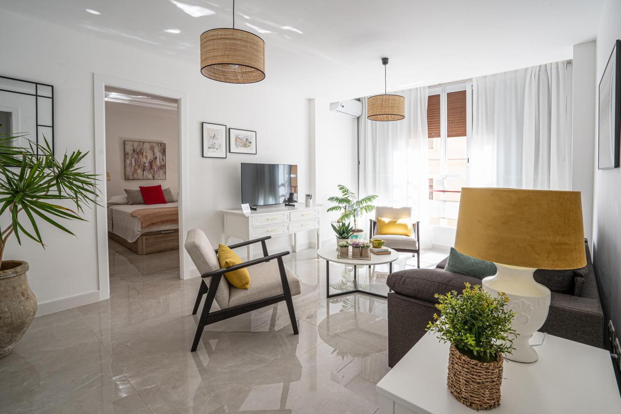 Apartment Center Soho Deluxe Málaga Esterno foto